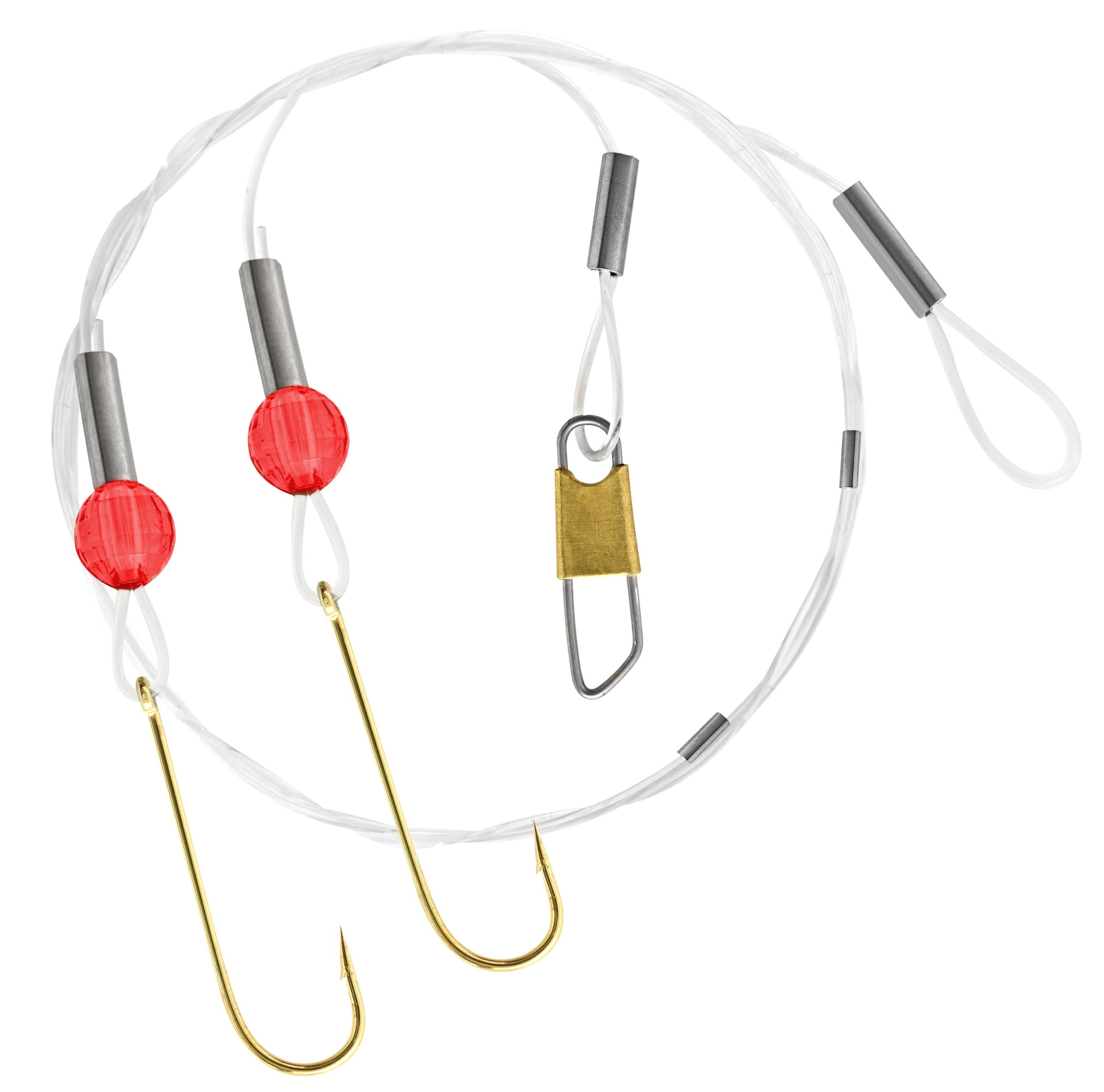 Apex AP-PBR-13 Ap Perch Bead Rig Red, Fishing Rigs