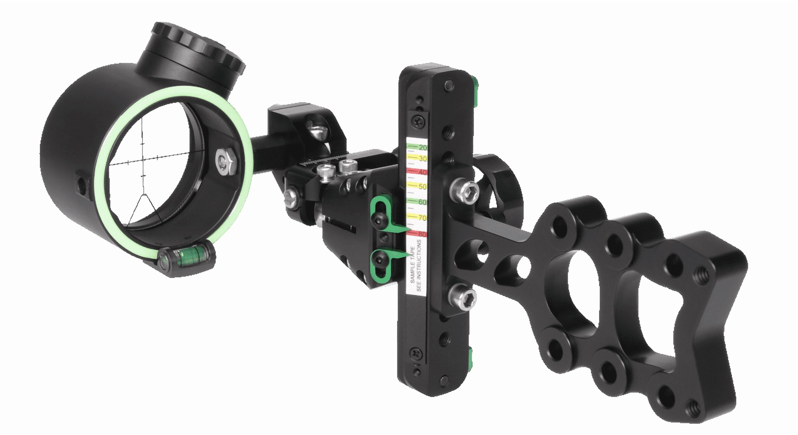 TruGlo Aegis Pro LED, 2-Dot, Black