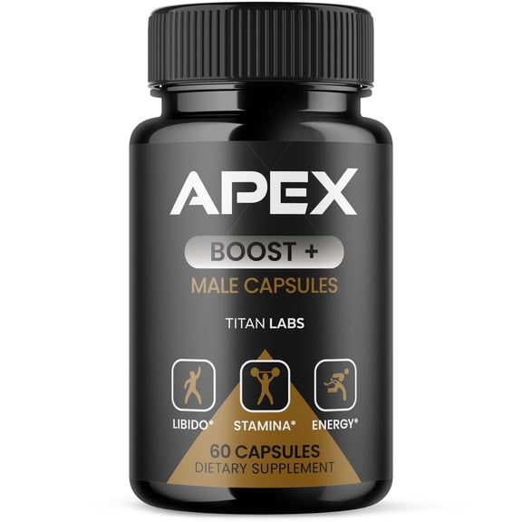 Apex Boost Advanced Formula Natural Supplement Pills for Max Strength ApexBoost Capsules (1 Pack)