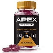 Apex Boost+   Gummies with a Natural Daily Blend for Energy & Wellness | Great-Tasting, Easy-to-Chew ApexBoost+ Gummies 60 Gummies