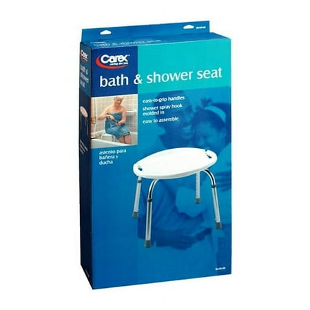 Apex-Carex Bath Bench Without Back, Adjustable, Model # B650-00, 1 Ea