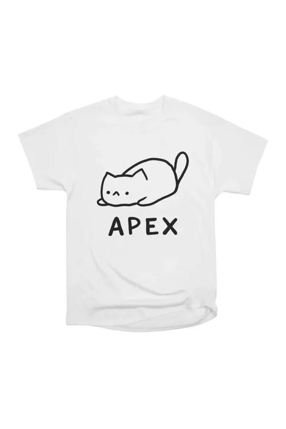 Apex Cat T-Shirt Tee Gift For Him Merch For Her Apparel For Friend