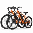 thumbnail image 1 of Apex Electric Bike for Adults, 27.5" Electric Mountain Bike with 21-Speed, Peak 1200W Motor 28MPH Top Speed, Removable Battery E-Bike, Front Suspension (Orange)*2, 1 of 1