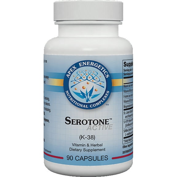 Apex Energetics Serotone Active (K-38) 90 CAPSULES