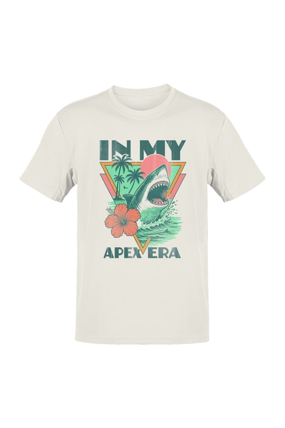 Apex Era Shark Tropic Design Men's T-shirt