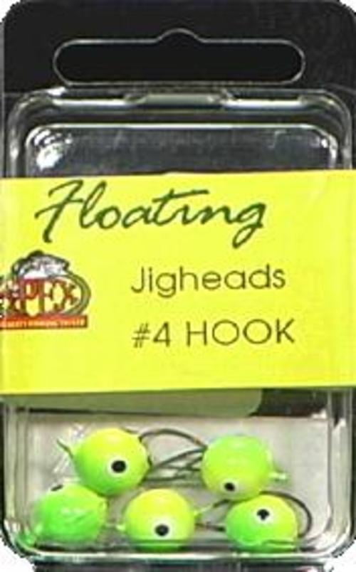Apex Floating Jig Heads Size 4