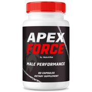 Apex Force   Original ApexForce Formula with Ingredients to Help Maintain Lasting Energy, Support Performance & Daily Vitality | Just 2 Easy-to-Swallow Pills a Day 60 Capsules