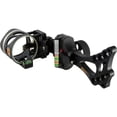 thumbnail image 1 of Apex Gear Covert 4-Pin Adjustable Multi-Color Dot Reticle Archery Bow Sight, Black - AG2314B, 1 of 2