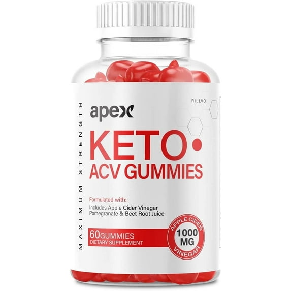Apex Keto ACV Gummies Apex Keto Advanced Formula Overall Support 60 Gummies