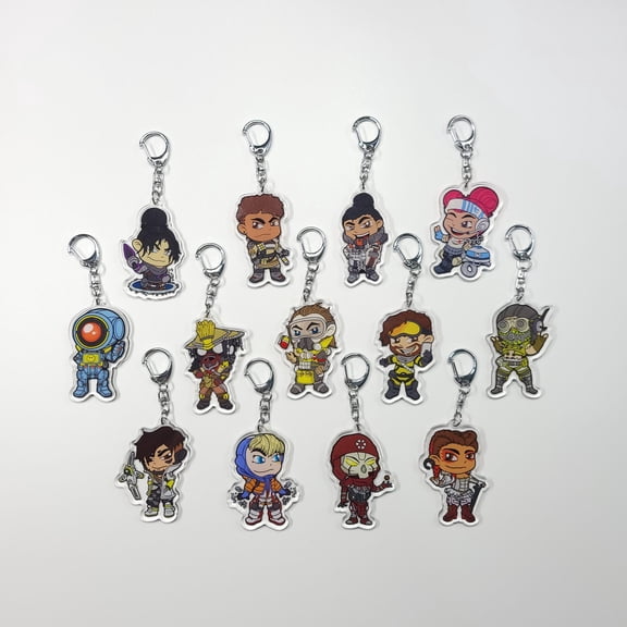 Apex Legends Acrylic Charm Master Listing Keychain, Apex Legends, Gaming Gift, Fan Art, Cute Ita Bag Charm (1 keychain)