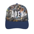 thumbnail image 1 of Apex Legends Adult Baseball Cap Adjustable Sun Visor Hat Prints Trucker Hats Skull Cap Headwear for Men Women, 1 of 6