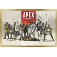 thumbnail image 1 of Apex Legends - Group Shot Wall Poster, 14.725" x 22.375" Framed, 1 of 6
