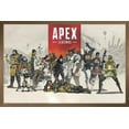 thumbnail image 1 of Apex Legends - Group Shot Wall Poster, 22.375" x 34" Framed, 1 of 6