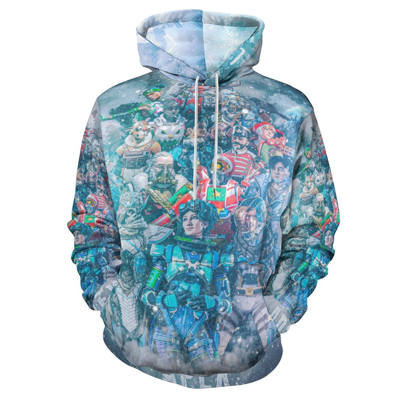 Apex Legends Hoodie 3D Print Pullover Hooded Long Sleeve