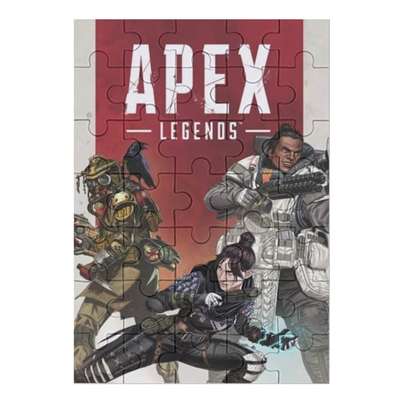 Apex Legends Jigsaw Puzzle, Wood Puzzles Adult, 35 PCS Jigsaw Puzzle Perfect for Game Nights