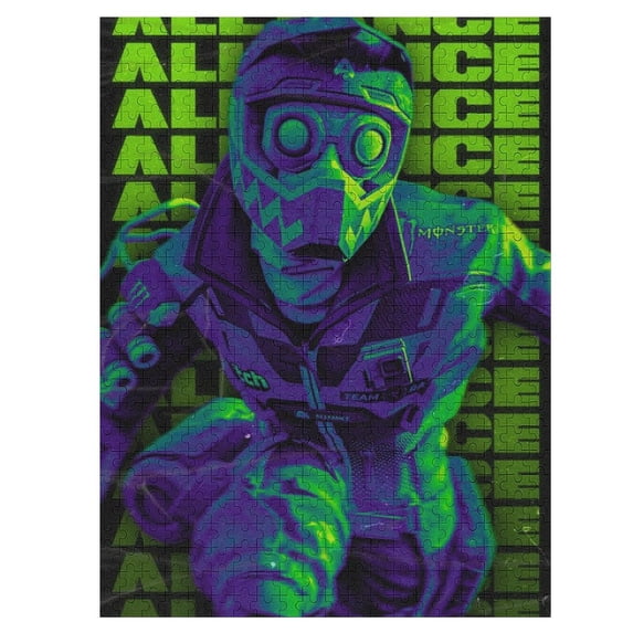 Apex Legends Jigsaw Puzzle, Wood Puzzles Adult, 500 PCS Jigsaw Puzzle Perfect for Game Nights
