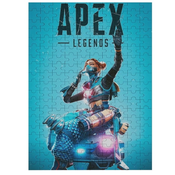 Apex Legends Lifeline Jigsaw Puzzle, Wood Puzzles Adult, 200 PCS Jigsaw Puzzle Perfect for Game Nights