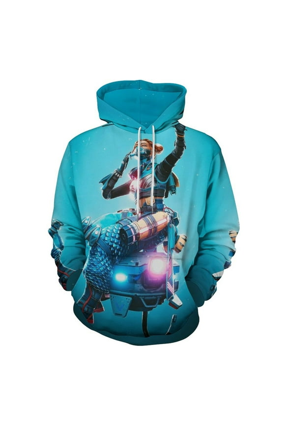 Apex Legends Lifeline Unisex Sweatshirts Loose Pullover Sweater Hooded Hoodie 3D Printing Jacket Winter Fall Clothes XL