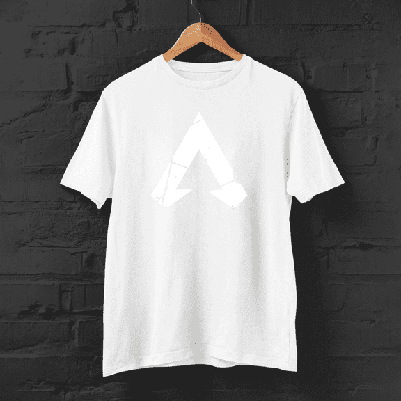 Apex Legends Logo White Symbol S to 5XL Made in the USA T-Shirt