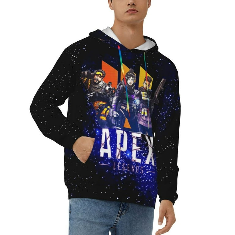 Apex Legends Mens Active Sweatshirts Cozy Hoodie 3d Graphic Sweater Casual Winter Clothes Tops Coat X Large