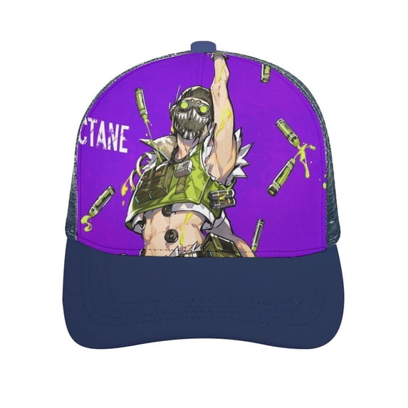 Apex Legends Octane Adult Baseball Cap Adjustable Sun Visor Hat Prints Trucker Hats Skull Cap Headwear for Men Women