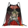 thumbnail image 1 of Apex Legends Octane Drawstring Backpack Simple Sports Gym Bag Draw String Bags Casual Rucksack, 1 of 9