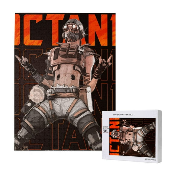 Apex Legends Octane Jigsaw Puzzle 500 Pieces Wooden Puzzle Home Decor Birthday Party Gift