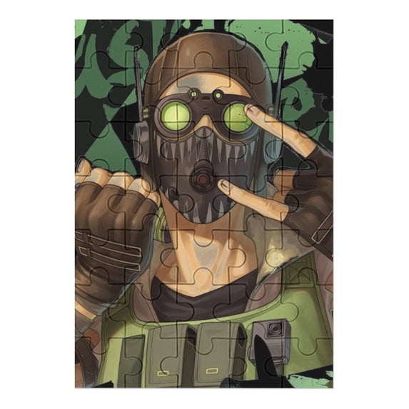 Apex Legends Octane Jigsaw Puzzle, Wood Puzzles Adult, 35 PCS Jigsaw Puzzle Perfect for Game Nights