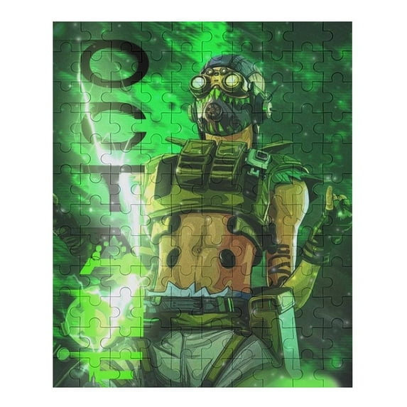 Apex Legends Octane Jigsaw Puzzle, Wood Puzzles Adult, 70 PCS Jigsaw Puzzle Perfect for Game Nights