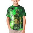 thumbnail image 1 of Apex Legends Octane Kids Short Sleeve Tee Shirt Novelty Crewneck T-Shirts Unisex Summer Blouse Tops for Boys Girls 110CM, 1 of 8