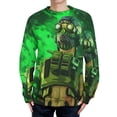 thumbnail image 1 of Apex Legends Octane Unisex Sweater Long Sleeve Round Neck Pullover Jumper Fall Winter Clothes Print Tops Blouse M, 1 of 6