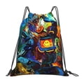 thumbnail image 1 of Apex Legends Pathfinder Drawstring Backpack Simple Sports Gym Bag Draw String Bags Casual Rucksack, 1 of 9