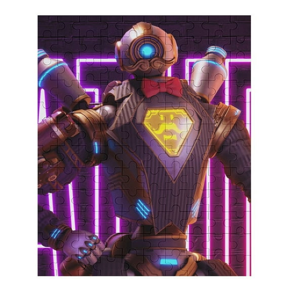 Apex Legends Pathfinder Jigsaw Puzzle, Wood Puzzles Adult, 70 PCS Jigsaw Puzzle Perfect for Game Nights