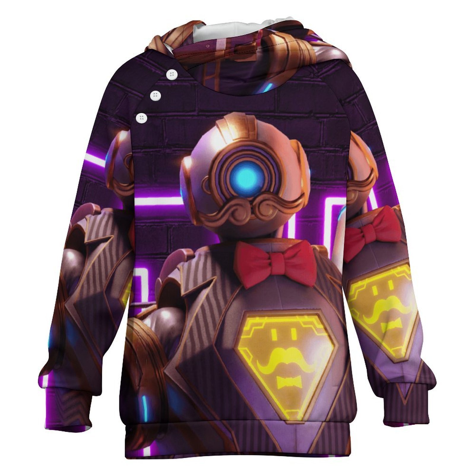 Apex Legends Pathfinder Kids Hoodie Raglan Sleeve Hooded Snap ...
