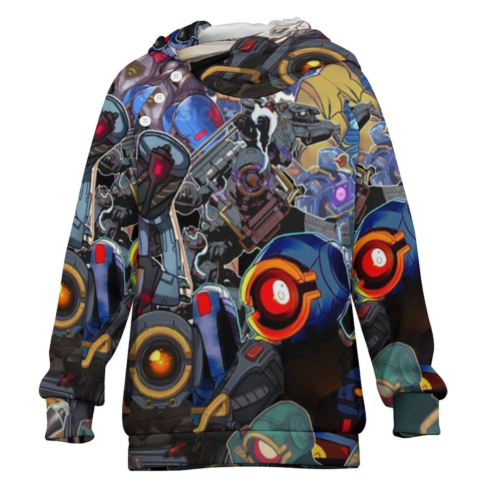 Apex Legends Pathfinder Kids Hoodie Raglan Sleeve Hooded Snap ...