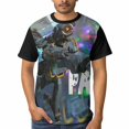 thumbnail image 1 of Apex Legends Pathfinder Shirts Men's Short Sleeve Printed T-Shirt Graphic Comfortable Tee Tops Summer Blouse M, 1 of 5