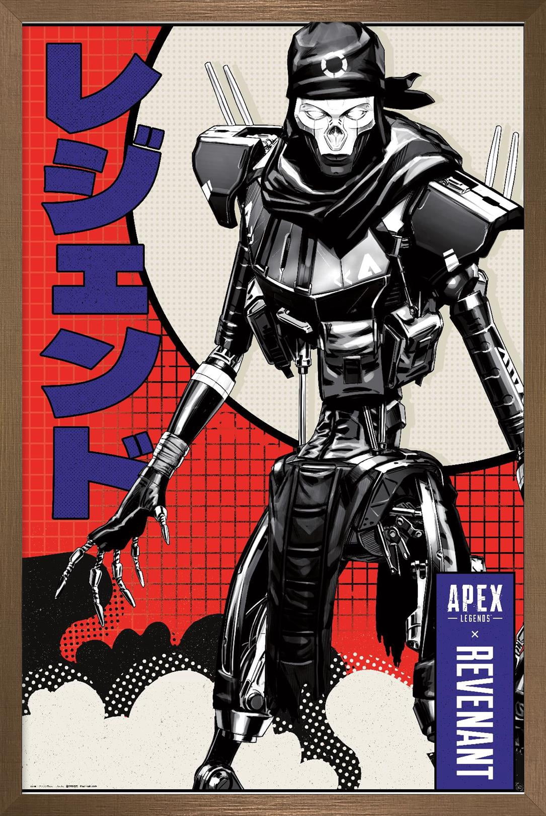 Apex Legends - Revenant Manga Wall Poster, 22.375" x 34" Framed