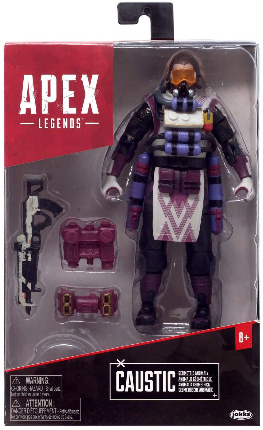 Apex Legends Series 6 Caustic Action Figure - Walmart.com