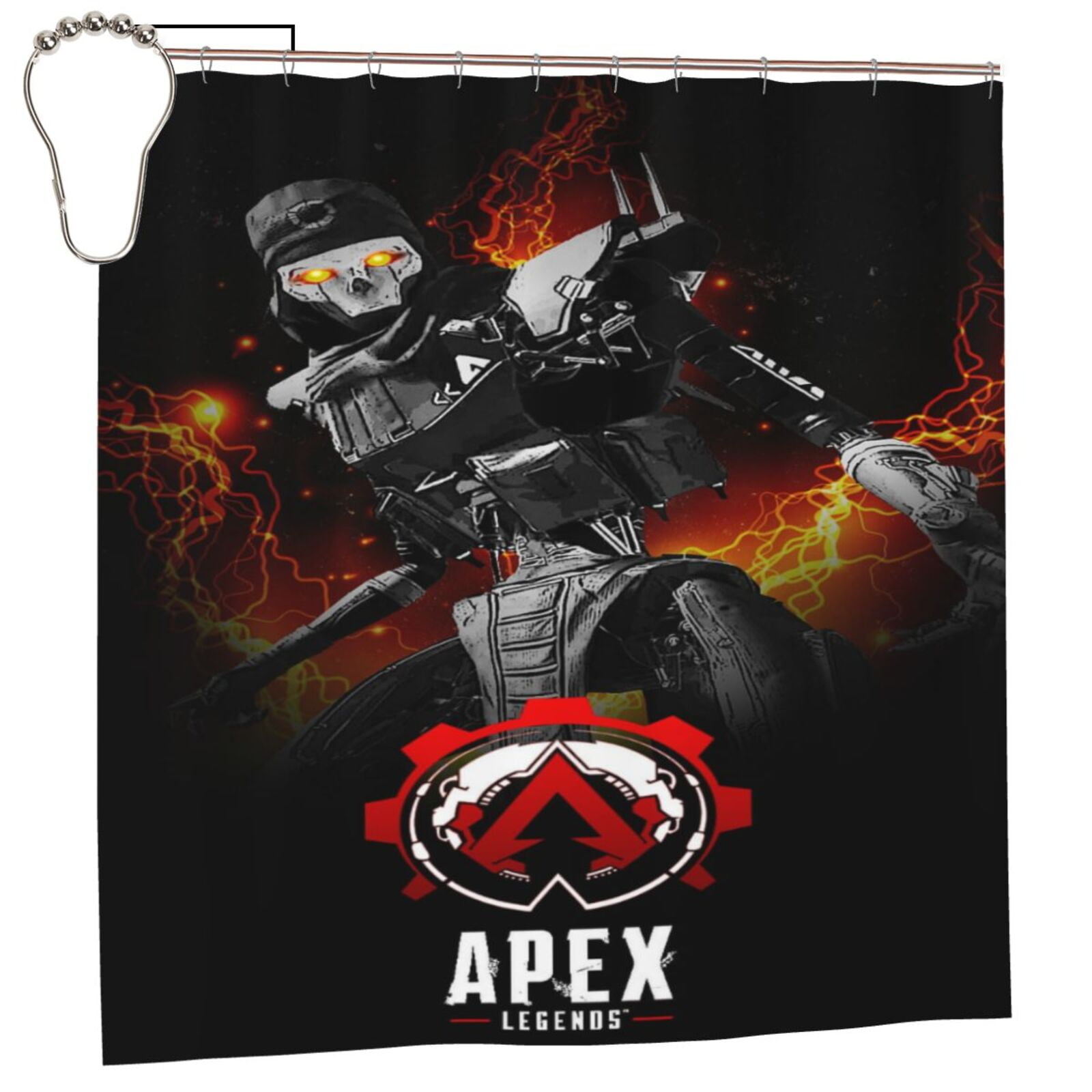 Apex Legen-d Shower Curtain Cartoon Decorative Bath Curtain Anime ...