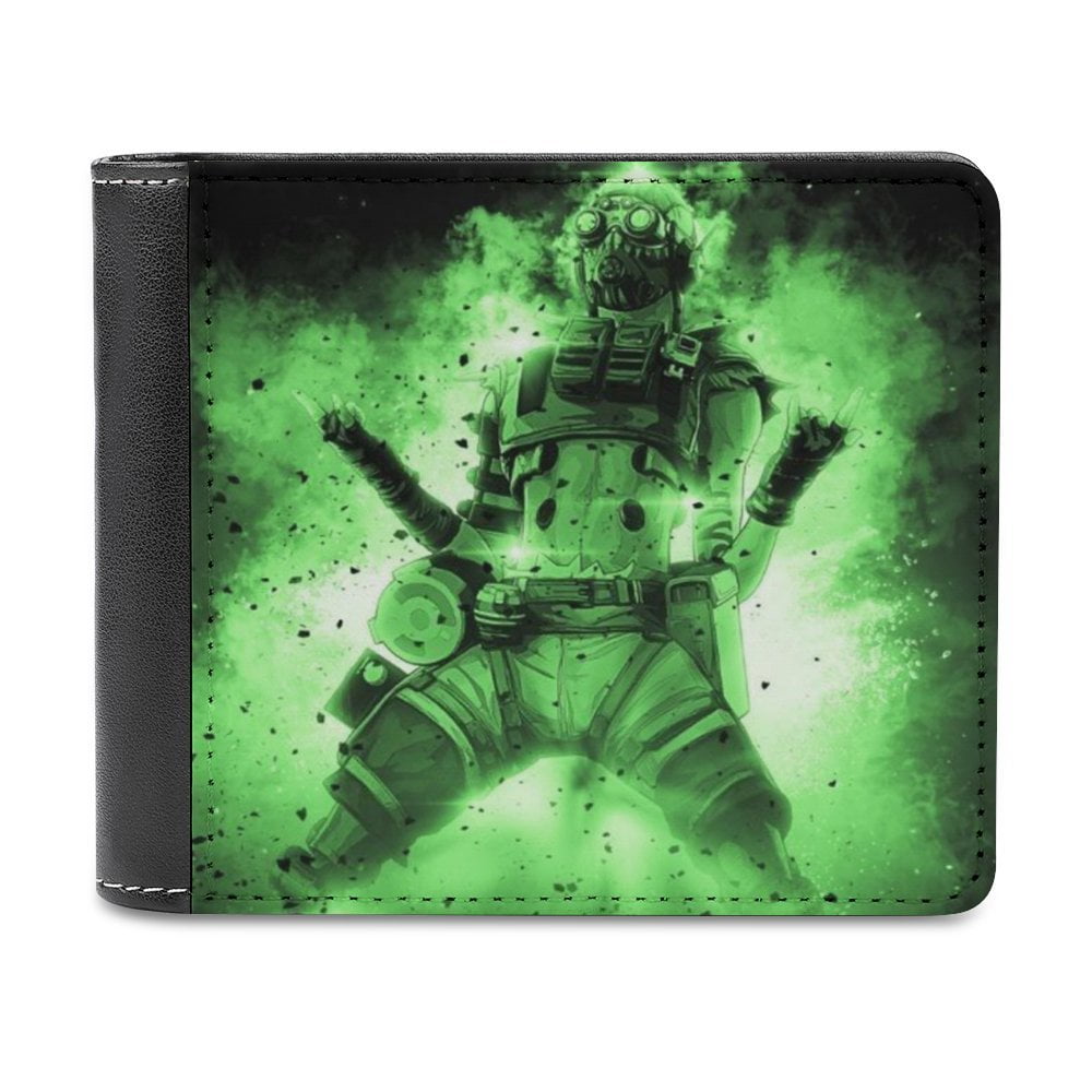 Apex Legends Slim Bifold Wallet Purse Leather Wallets for Men Women ...