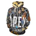 thumbnail image 1 of Apex Legends Unisex Sweatshirts Loose Pullover Sweater Hooded Hoodie 3D Printing Jacket Winter Fall Clothes 2XL, 1 of 7