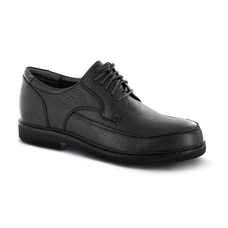 Dunham Men's Lexington Steel Black Full Grain Leather Dress Shoes - Size 11.5 D, Leather Sole