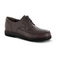 thumbnail image 1 of Apex Men's Classic Moc Toe Therapeutic Diabetic Extra Depth Dress Shoe Lace, 1 of 2