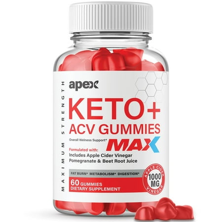 Apex Max Keto Gummies Apex Max Keto ACV Gummies Advanced Formula Apex Max Keto Apple Cider Vinegar Gummies Gummy ss (60 Gummies)