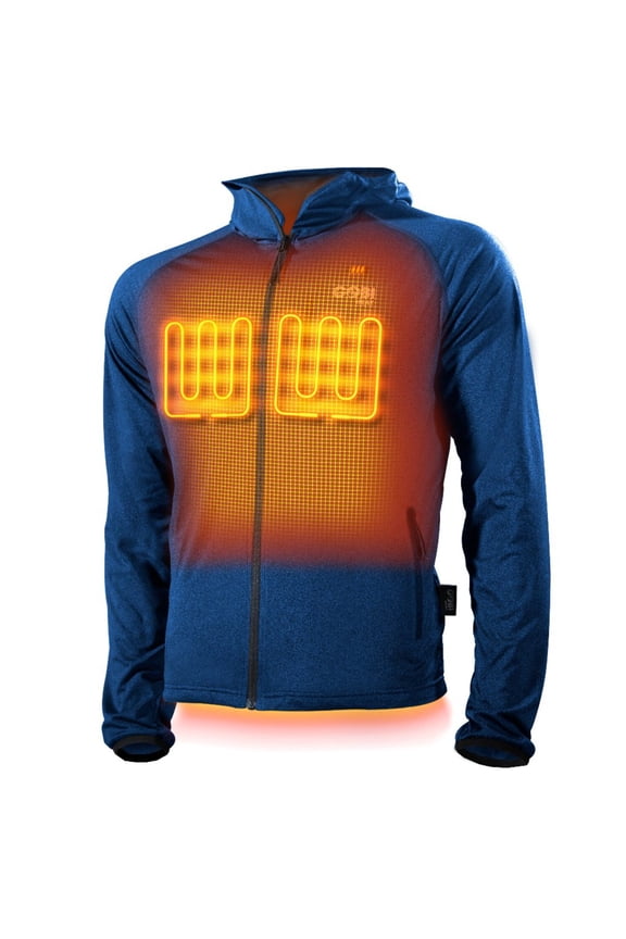 Apex Men's Heated Tech Hoodie by Gobi Heat