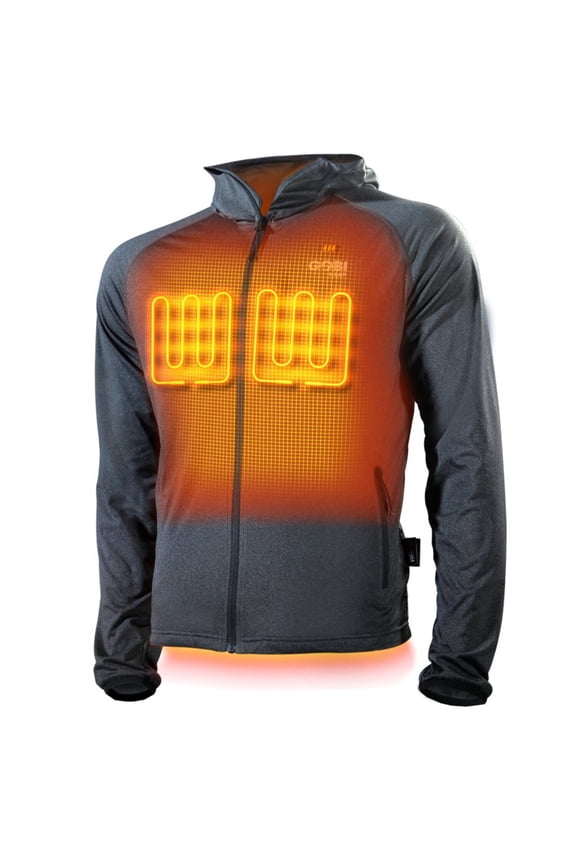 Apex Mens Heated Tech Hoodie by Gobi Heat