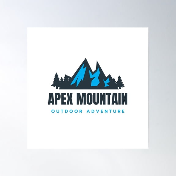 Apex Mountain In British Columbia, Okanagan Lake, Canada, North America Poster Wall Art, Modern Wall Decor, 24x24 UNFRAMED
