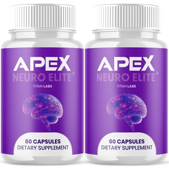 Apex Neuro Elite Advanced Nerve Support Supplement Pills All Natural Ingredients 120 Capsules