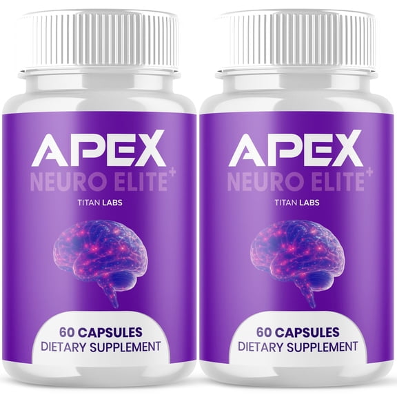 Apex Neuro Elite Advanced Nerve Support Supplement Pills All Natural Ingredients 120 Capsules