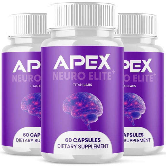 Apex Neuro Elite Advanced Nerve Support Supplement Pills All Natural Ingredients 180 Capsules